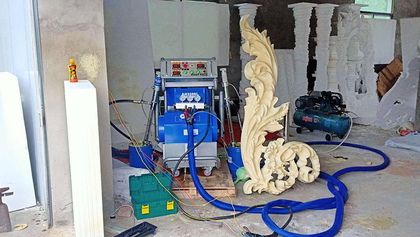 雕塑防腐耐磨聚脲噴涂機-京華邦威 雕塑防腐耐磨聚脲噴涂機-京華邦威